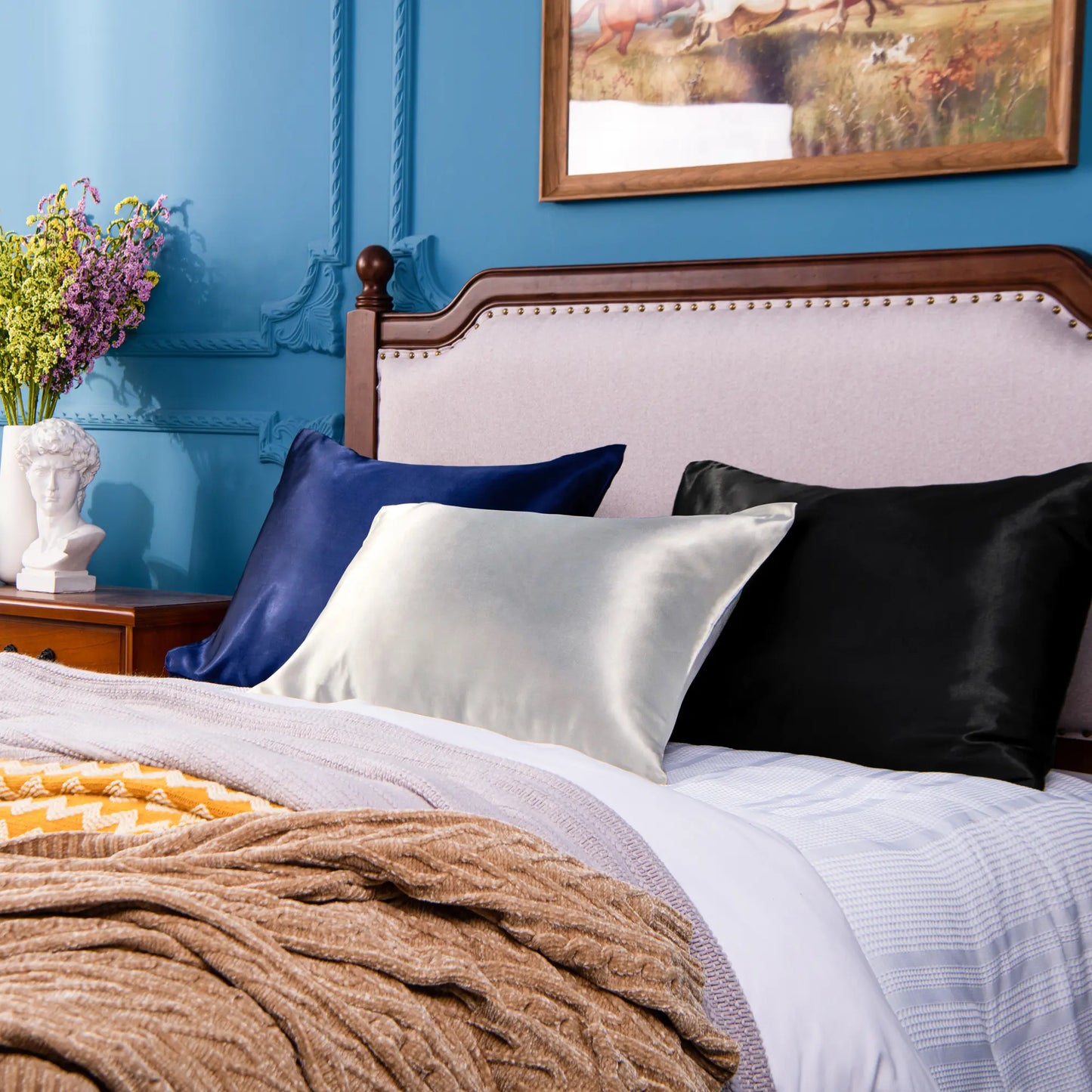 Silky Satin Pillowcases - Ultra Soft & Cooling