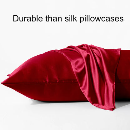 Silky Satin Pillowcases - Ultra Soft & Cooling